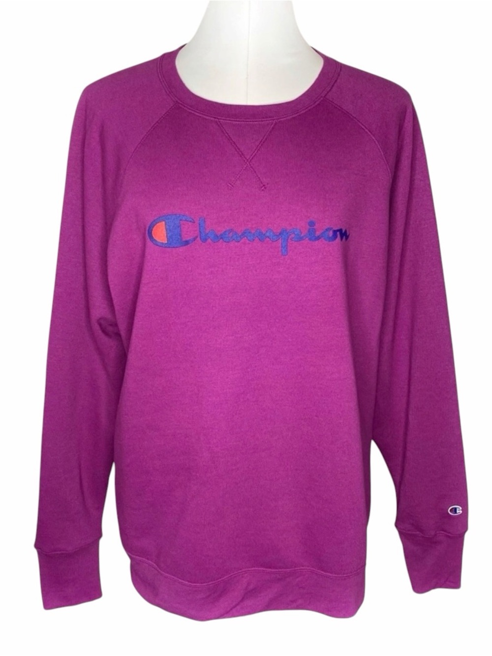 Champion purple crewneck sweatshirt size XL